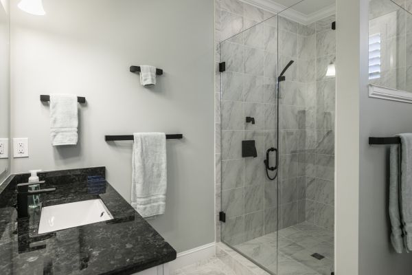 Granite Shower Installation in Nampa